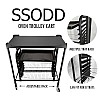 SSODD Oven Trolley With Adjustable Rack