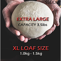 SSODD 1.58Kg 3.5lb Bread Maker Extra Large XL Capacity Loaf Sizes 1000g 1250g 1500g