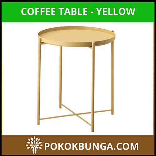 Coffee Table Tray Table Removable Tray Top  Side Table  Coffee Table Meja Tepi Sofa Meja Kecil