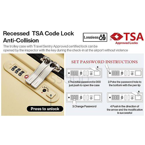 20Inch 20 Inch SSODD DREAMER SUITCASE LUGGAGE 行李箱 Bagasi