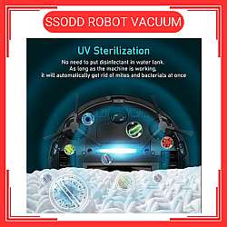 SSODD SD-I8 Robomax UV Plus Robot Vacuum Cleaner