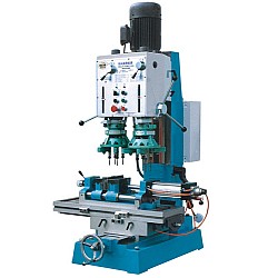 ZXSM45 45mm 2200w Bench Double Spindle Compound Drilling Tapping Machine Xest Ling