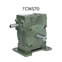 FCWS70 70mm Worm Gear Speed Reducer FCW Series Fujikawa