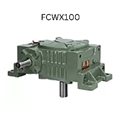 FCWX100 100mm Worm Gear Speed Reducer FCW Series Fujikawa
