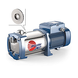 PLURIJET4130 1.5Kw 3 Phase Multi Stage Self Priming Pump Pedrollo