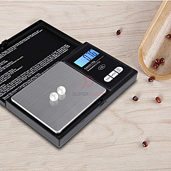 500gm x 0.01g Portable Jewelry Digital Scale Jewelry Diamond Gold Medicine Herbs Scale