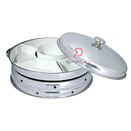 Round Middle Bowl Only Melamine For 52cm Serving Dome Insert Bowl Replacement Bowl