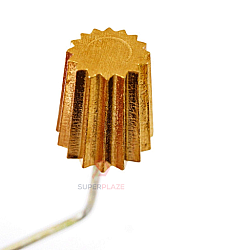 Brass Pie Tee Mould Copper