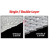 1m x 5meter Single Layer Customized Length Plastic Bubble Wrap 1 Meter Width