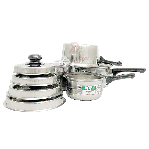 16cm Horse Stainless Steel Sauce Pot Single Handle Cooking Pan
