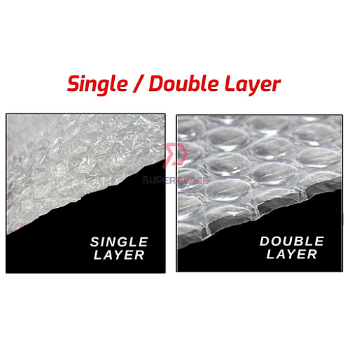 1m x 5meter Double Layer Customized Length Plastic Bubble Wrap 1 Meter Width