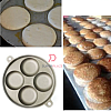 Serabai Mould SS Aluminium Tradition Dessert Mould Acuan Kuih Serabai