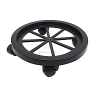 4 Castors Gas Cylinder Roller Tank Stand Wheel Rack