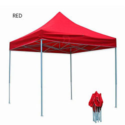 Red Color 10x10 Feet Premium Quality Foldable Canopy Tent Gazebo Folding Portable Tent