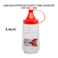 Red CNT350 Lava Multipurpose Ketchup Tube Plastic Squeezer Sauce Bottle Takoyaki Sauce
