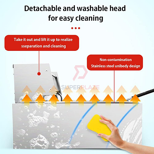 8 Liters 2.5Kw Electric Commercial Deep Fryer Fast Food Western French Fried