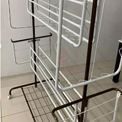 Copper Hammertone Color 3V Tycoon Super Folding Drying Clothes Rack