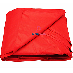 Red 10x15 Feet 600D Colorful Canopy Canvas Replacement Gazebo Canvas Market Tent Cover Only