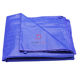 Blue 10x10 Feet 600D Colorful Canopy Canvas Replacement Gazebo Canvas Market Tent Cover Only