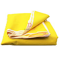 Yellow 8x8 Feet 600D Colorful Canopy Canvas Replacement Gazebo Canvas Market Tent Cover Only