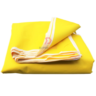 Yellow 10x10 Feet 600D Colorful Canopy Canvas Replacement Gazebo Canvas Market Tent Cover Only