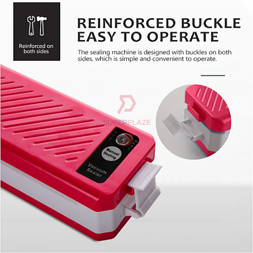 Black Automatic Electric Vacuum Sealing Machine Fresh Sealer