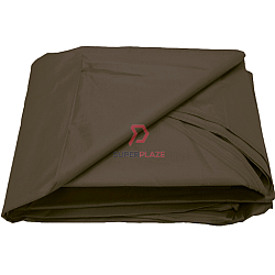 Brown 10x15 Feet 600D Colorful Canopy Canvas Replacement Gazebo Canvas Market Tent Cover Only