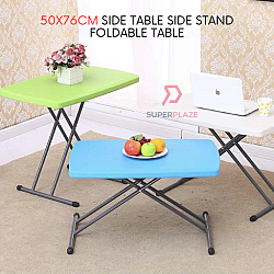 50x76cm Foldable Side Table Stand Portable Study Dining Table Outdoor Table Meja Lipat Bazaar