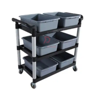 1 Collector Tray Basin Food Court Cart Accessories Dustbin Storage Case