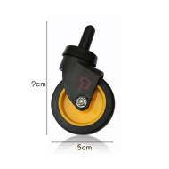 4 Pcs Castor For 20L Mop Cart Replacement Spare Parts Janitor Housekeeping