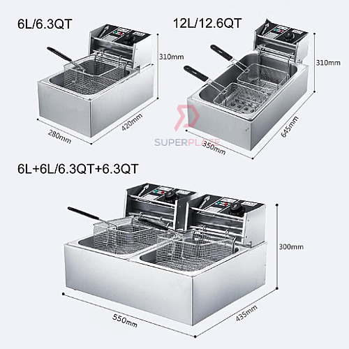 Temperature Thermostat Spare Part For Electric Deep Fryer Replacement Part