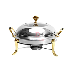 Set A 6 Pcs Viral Gold Buffet Set Ketam Berkas Lauk  Hidangan  Jamuan Katering Set Party Tray Berkas Air