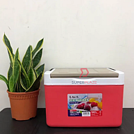 10 Liters Red Lava Insulated Ice Box Bucket Picnic Case Fishing Box Cooler