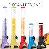 Black 3L No Ice Tube Polycarbonate Juice Tower Beer Cocktail Cold Drink ABS Beverage Dispenser