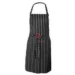 Black Stripe Full Apron High Quality Chef Apron