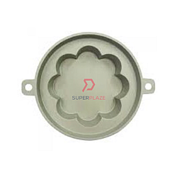 No2 Aluminium Traditional Bahulu Mould Cake Kemboja Mould Classic Acuan Aluminium Kemboja