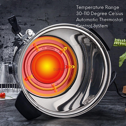 45 Liters Commercial Electric Water Boiler Automatic Temperature Control Beverage Dispenser