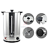 45 Liters Commercial Electric Water Boiler Automatic Temperature Control Beverage Dispenser