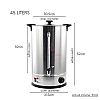 45 Liters Commercial Electric Water Boiler Automatic Temperature Control Beverage Dispenser