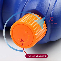 BK5 Handy Rotatable Gas Torch Flame Jet Gun Auto Ignition Butane Pistol Camping Baked Welding