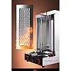 Gas Stainless Steel Kebab Machine 2 Burners Commercial Shawarma Kebab Machine