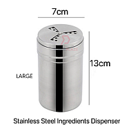 Large Size Stainless Steel Ingredients Dispenser