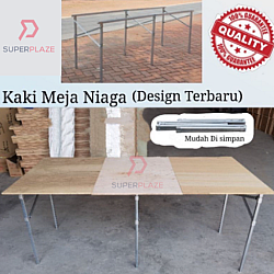 6 Feet High Stand Only Night Market Foldable Table Rack Market Folding Stand Rack