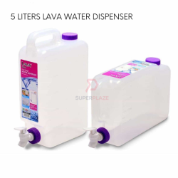 5 Liters Lava Dual Usage Water Dispenser Dual Tap BPA Free Portable Beverage Tank