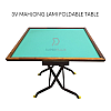 3V High Quality Mahjong Lami Table Foldable Entertainment Poker Fabric Table