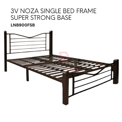 LNB900FSB 3V Noza Single Bed Frame Super Strong Base Bed