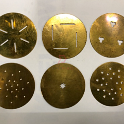 60mm 6 Moulds Copper Brass Muruku Mould India Muruku Maker