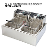 Fryer Plus Fryer 16 Liters Auto Double Electric Multifunctional Cooker Foodtruck
