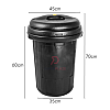 70 Liters Mapo HDPE Fiber Unbreakable Bin Heavy Duty Dustbin