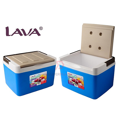 10 Liters Blue Lava Insulated Ice Box Bucket Picnic Case Fishing Box Cooler